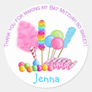 Stickers Candy Circus - Bat mitzvah