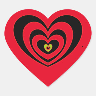 Stickers cardiaques personnalisés pour ordinateurs
