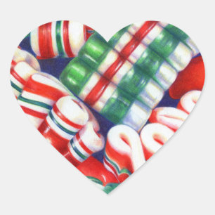 Stickers cardiaques RIBBON CANDY