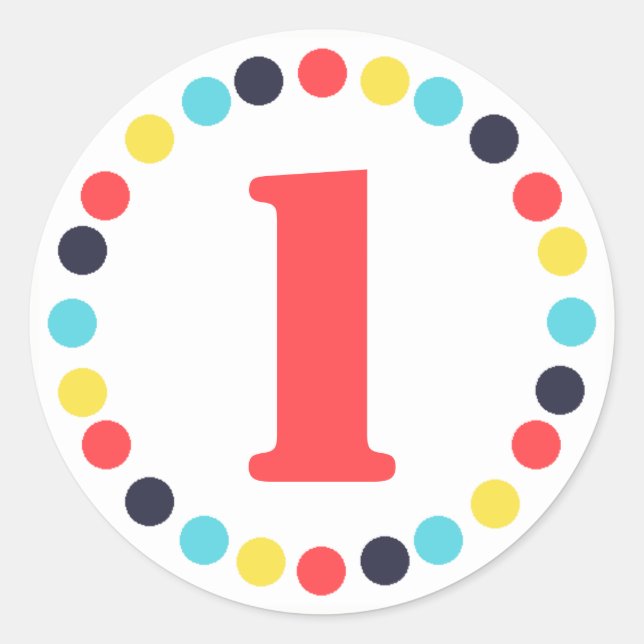 Stickers Carnaval {Circle} (Devant)