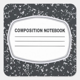 Stickers Carnet de composition personnalisable
