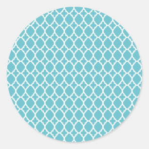 Stickers Carrelage bleu marocain