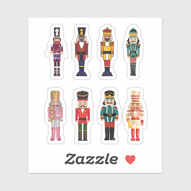 Stickers Casse-Noisettes (Feuille)