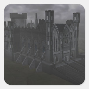 Stickers Castle gris