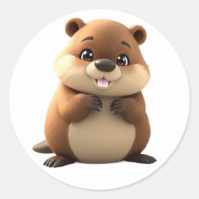 Stickers castor (Devant)