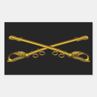 Stickers Cavalry Crossed Sabers