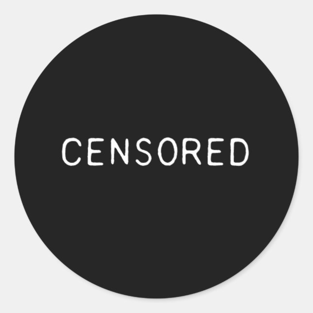 Stickers censurés (Devant)