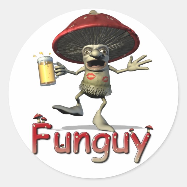 Stickers champignon (Devant)