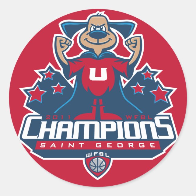 Stickers Champs pour chiens de moins (Devant)