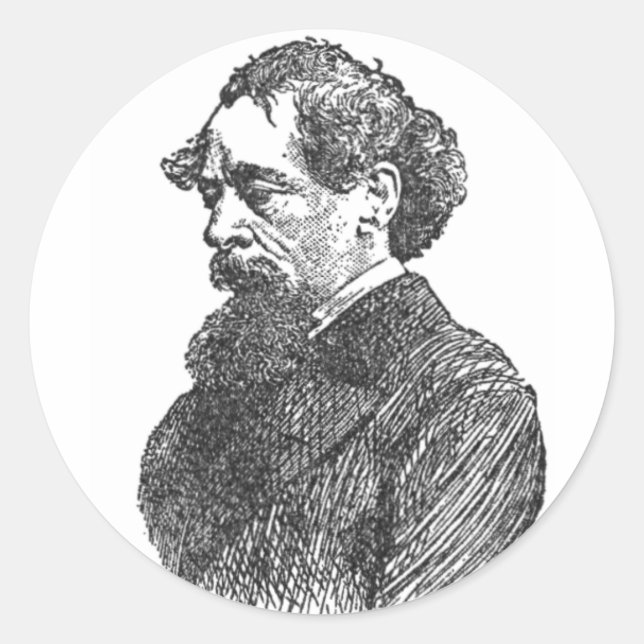 Stickers Charles Dickens (Devant)