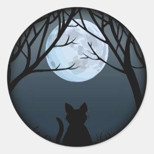 Stickers Chat amusant Halloween Stickers Chat Amou