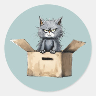 Stickers Chat Grumpy