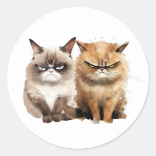 Stickers Chat Grumpy