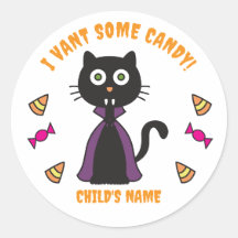 Stickers Chat Vampire