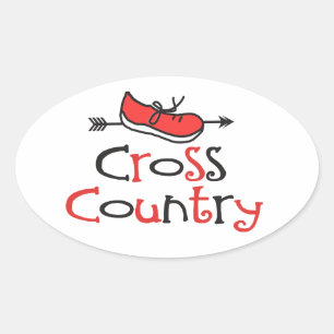 Stickers Chaussure cross-country