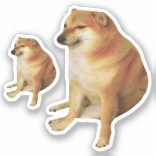 Stickers Cheems Meme