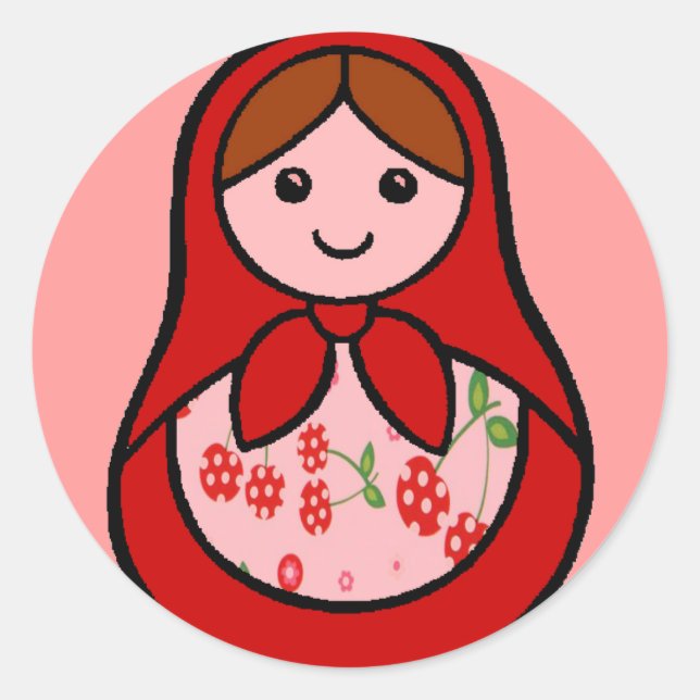 Stickers Cherry Babuska (Devant)