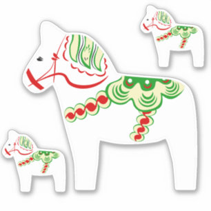 Stickers Cheval Blanc Dala