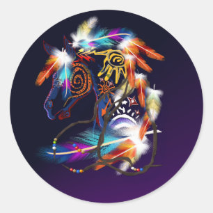 Stickers Cheval Lumineux