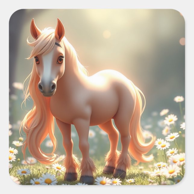 Stickers Cheval mignon (Devant)