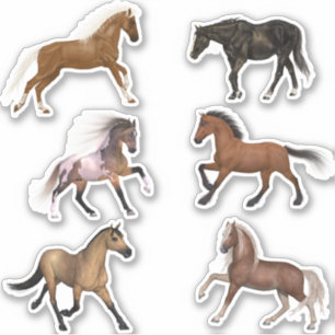Stickers Cheval réaliste