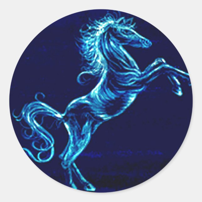 Stickers Cheval Sauvage (Devant)
