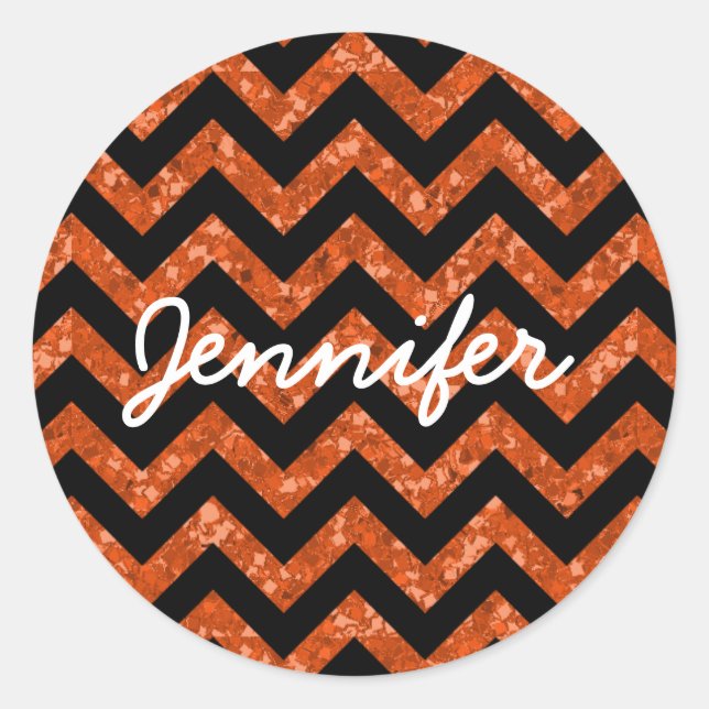 Stickers Chevron Parties scintillant (Devant)