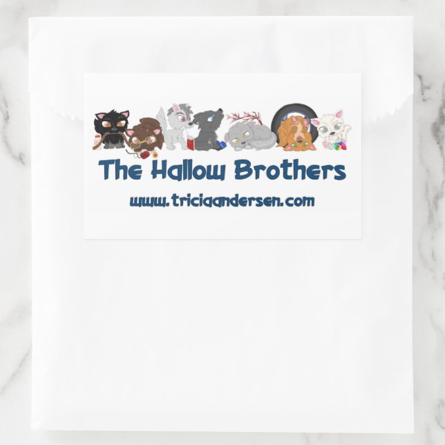 Stickers Chibi des frères Hallow (Sac)