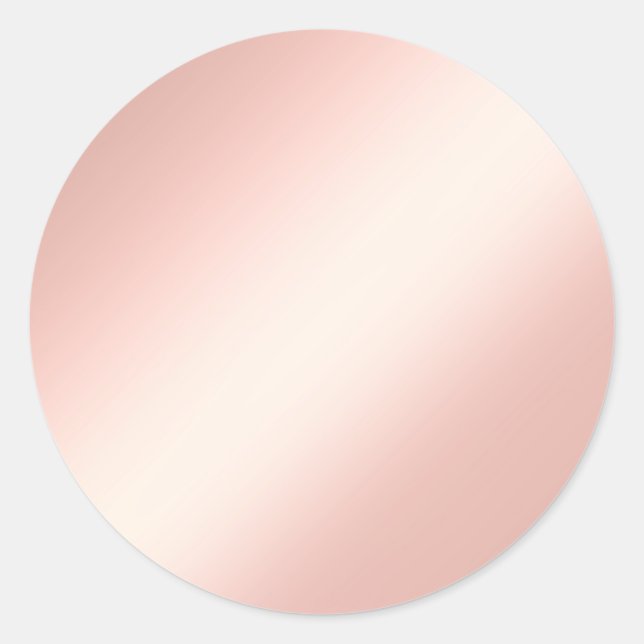 Stickers Chic Élégant Glamor Rose Or Blond (Devant)