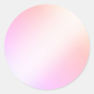 Stickers Chic Élégant violet mou rose Ombre blanc