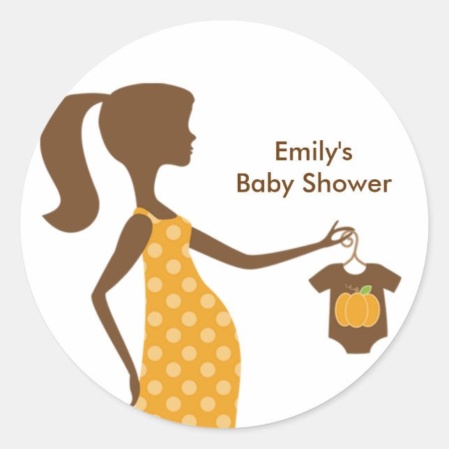 Stickers Chic Fall Mom-to-be (Devant)
