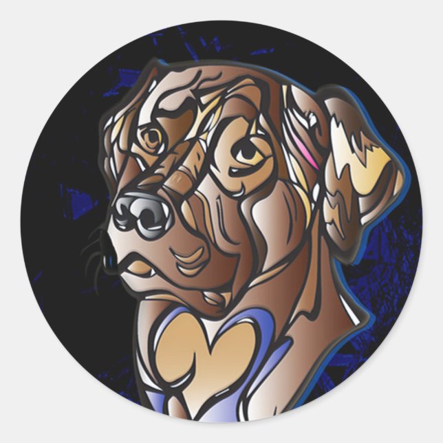 Stickers Chien (Devant)