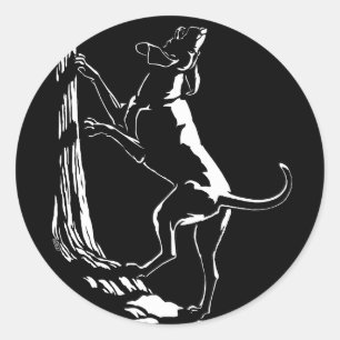 Stickers Chien Chasse Stickers Art Chien Chasse St