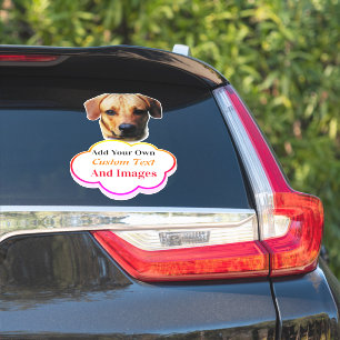 Stickers Chien Décor Personnalisé Pour Voiture