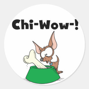 Stickers Chihuahua Chi-Wow