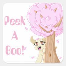 Stickers Chiot Peek-A-Boo ! ! !