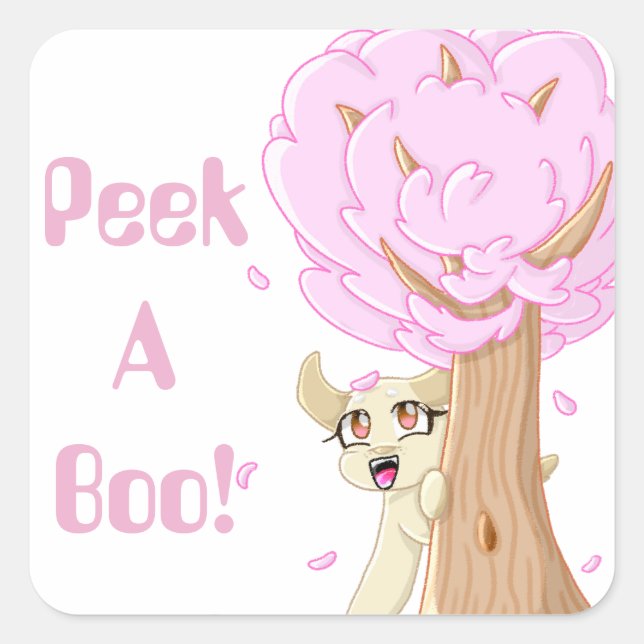 Stickers Chiot Peek-A-Boo ! ! ! (Devant)