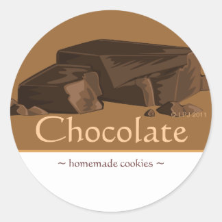 Stickers Chocolat personnalisables