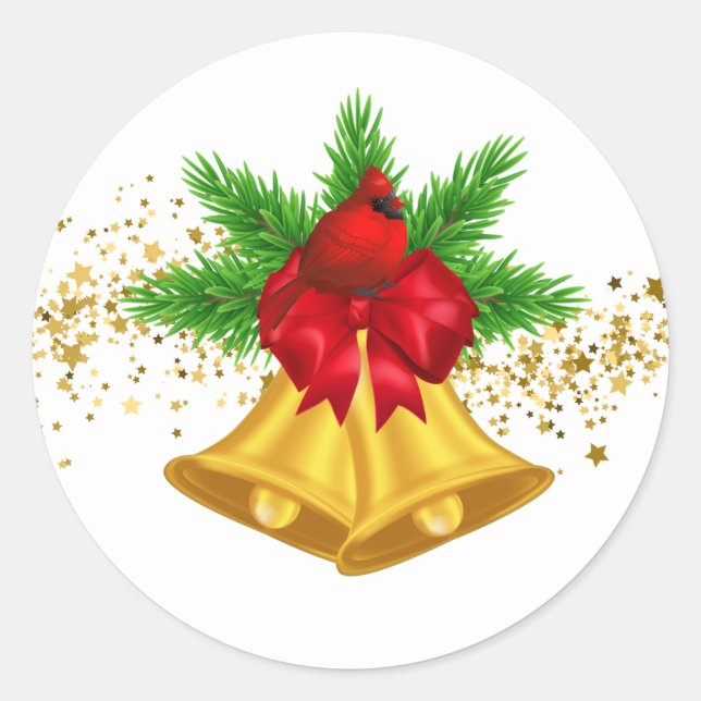 Stickers Christmas Bells (Devant)