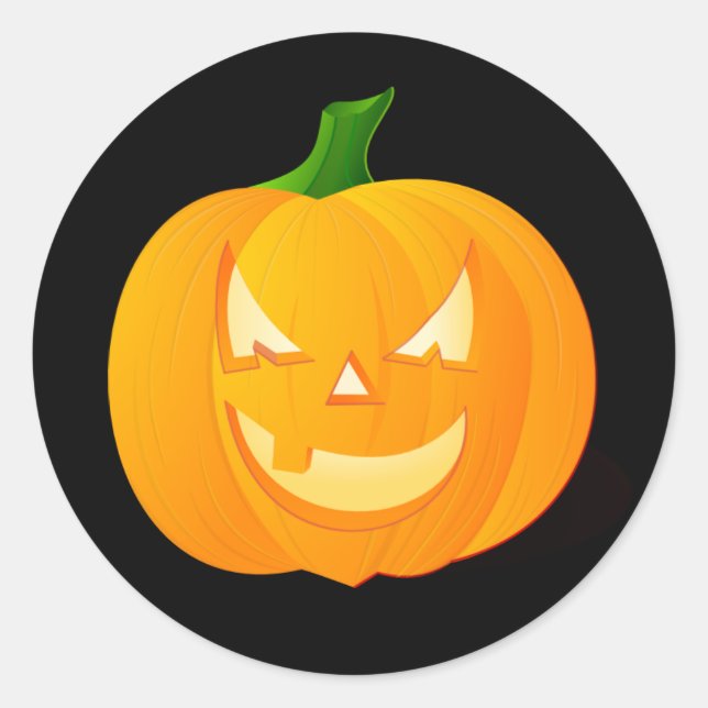 Stickers Citrouilles d'Halloween (Devant)