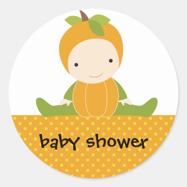 Stickers citrouilles pour bébés (Devant)