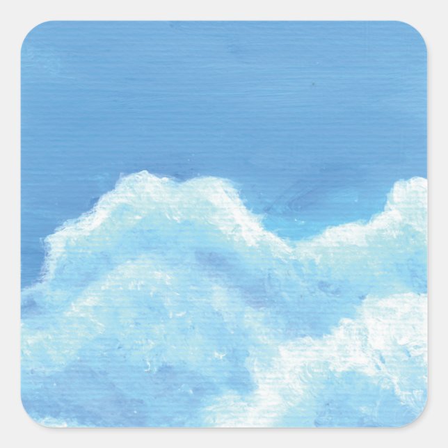 Stickers Clouds Bleus (Devant)