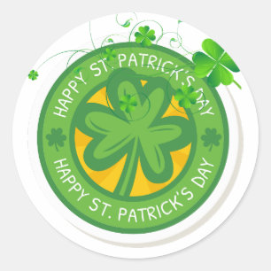 Stickers Clover de la Saint-Patrick