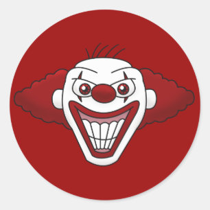 Stickers Clown malin