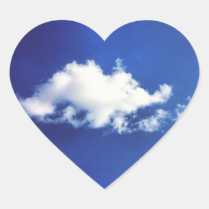 Stickers Coeur Cloud Brontosaurus