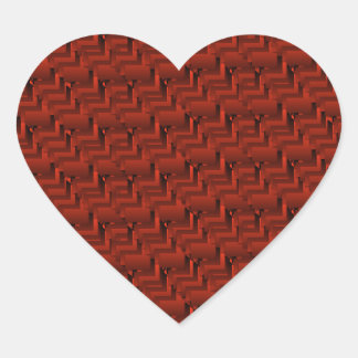 Stickers Coeur Crimson