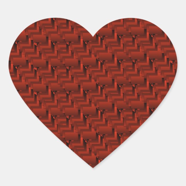 Stickers Coeur Crimson (Devant)