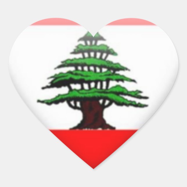 Stickers Coeur du Liban (Devant)