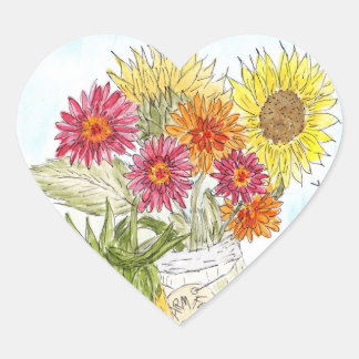 Stickers Coeur frais