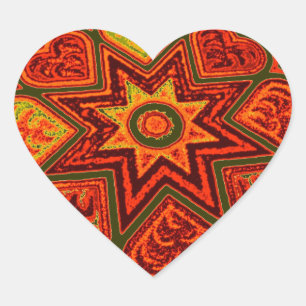 Stickers Coeur 'Starburst of Love'
